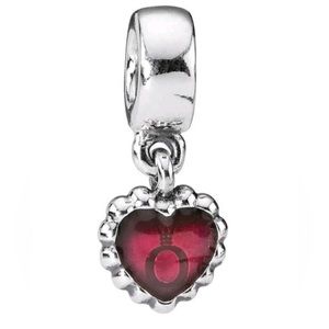 RETIRED PANDORA LOGO DANGLE CHARM